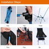 Outdoor Camouflage Portable Folding Camping Chair Light Fishing Beach Chair Aviation Aluminum Alloy Backrest Recliner