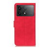 For Xiaomi Redmi K70 5G / K70 Pro 5G KHAZNEH Retro Texture Flip Leather Phone Case(Red)