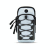 Outdoor Sports Reflective Cell Phone Arm Bag Fitness Portable Mobile Phone Pack(Light Blue)