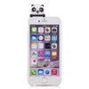 For iPhone 6 Plus Shockproof Cartoon TPU Protective Case(Panda)