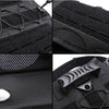 Dog Training Vest (M, Black) - Heavy Duty 1000D Nylon