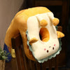 Students Double-sided Napping Pillow Office Nap Artifact Girls Sleeping Pillow, Style: L Bread