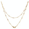 Retro Handmade Pearl Multi-Purpose Anti-Lost Hanging Lanyard Mask Glasses Chain(Gold)