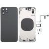 iPhone XS Back Cover, iP15 Pro Style (Black)