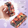 3 PCS  Infinite Magic Cube Halloween Theme Variety Flip Folding Second Order Magic Cube Finger Toy, Colour: NO.168-8-26 Halloween Purple