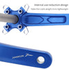 JIANKUN IXF Mountain Bike Hollow Crank Modified, Style:Left and Right Crank+Bottom Bracket(Black)