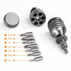 7 In 1 S2 Screwdriver Titanium Palm Aluminum Screwdriver