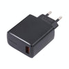 LZ-1130 QC 3.0 USB Charger, Plug Type:EU Plug(Black)