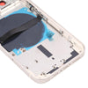 iPhone 13 White Battery Back Cover with Keys, Tray & Wireless Charging