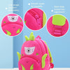 Vegetable Fruit Series Cartoon Plush Kids Backpack Children School Bags(Pumpkin)