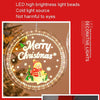 Christmas Lighting Decoration Gift Pendant, Style: Snowman