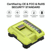 36-40V Tool Cutting Machine Battery Charger, For RYOBI PO401 / PO403 / PO400, Plug: AU