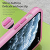 For iPhone 11 Pro Max MagSafe Frosted Translucent TPU + PC Full Coverage Phone Case(Pink)