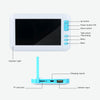 C01 4.3 Inch Screen Display HD1080P Visual Earspoon Endoscope with 6 LEDs, Diameter:5.5mm