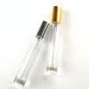 10 PCS Perfume Glass Bottle Transparent Glass Spray Empty Bottle Portable Sub-packing Travel Perfume Bottle, Capacity:10ml(Round Bottle Color Random Delivery)