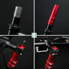FMFXTR Mountain Bike Handlebar Aluminum Alloy Height Increaser, Increase Height:17.5cm(Black)