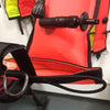 210D Nylon Automatic Seal Safety Signal Diving Mark Diving Buoy, Size:150 x 15cm(Fluorescent Red)