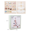 NUNUKIDS Wooden Cake Toy Afternoon Tea Children Pretend Play Toys Cake Tower