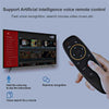 H96 Max 6K Ultra HD Smart TV Box with Remote Controller, Android 10.0, Allwinner H616 Quad Core ARM Cortex-A53, 4GB+64GB, Support TF Card / USBx2 / AV / HDMI / WIFI, AU Plug