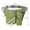 Outdoor Running Sports Nylon Waist Bag Cycling Mountaineering Water Bottle Bag(Green)