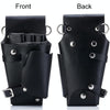 Hairdresser Hairdressing Tool Belt Bag Salon Hair Cutting Scissors Organizer(Black)