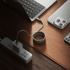 WK WDC-47 Magneto Series 1m PD35W Type-C to 8 Pin Fast Charging Magnetic Data Cable(Grey)