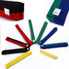 Grade Certified Taekwondo Belt Karate Waist Belt Taekwondo Uniforms Sash, Size: 2.4m(Black Belt)