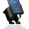 2pcs Car Multifunctional Cup Holder Storage Hook Mobile Phone Holder(Black)