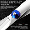 2pcs / Set Professional Hair Cutting Thinning Scissor Hairdressing Flat Shear Scissors Kit(Blue)