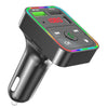 F2 Car FM Transmitter MP3 USB Charger Player with LED Backlight FM Transmitter with Bluetooth Transmitter Car Player Kit