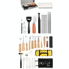 DIY Handmade Leather Goods Punching Cutting Set, Style: Iron Box