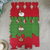Foldable Apple Gift Packaging Bag Creative Non-Woven Bag Christmas Decoration(Senior)