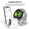 HW28 1.39-inch IP67 Waterproof Health Monitoring Bluetooth Call Smart Watch with NFC Payment(Grey)