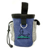 Dog Treat Training Pouch Bag with Poop Bag Dispenser (Denim Blue)
