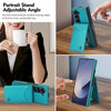 For Samsung Galaxy Z Fold6 AwQuer RFID Vertical Flip Card Bag Holder Leather Phone Case(Green)