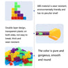3D Cube Blocks Puzzle Interactive Table Game(Yellow)