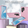 For Samsung Galaxy S25 Ultra 5G TPU + PC Shockproof Protective Phone Case(Pink)