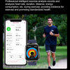TK16 2.04 inch LCD Screen Silicone Strap Smart Watch Supports Health Monitoring(Black)