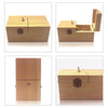 Creative Funny Present Novel Wooden Anti-stress Toy without Logo(Light Wood)