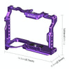 For Sony A7R5 / A7M4 PULUZ Metal Camera Cage Stabilizer Rig with Handle (Purple)