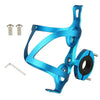With Rotation Base JUNSUNMAY Bike Cup Holder Cages Bicycle Water Bottle Aluminum Alloy Bracket(Blue)