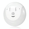 USB Charging Light & Human Body Sensing Control Smile Magnetic Night Light(Cold White Light)