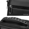 WEPOWER Simple Men Messenger Bag Can Wear Belt Hanging Bag Handheld Shoulder Bag(Grey)