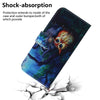 For Samsung Galaxy A26 5G Coloured Drawing Flip Leather Phone Case(Oil Painting Owl)