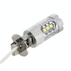 2 PCS H3 DC 12V 5W 250LM Auto Car Fog Lights with 16 SMD-2835 LED Bulbs (White Light)