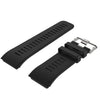 Silicone Sport Watch Band for Garmin Vivoactive HR(Black)
