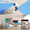 4MP HD Smart WiFi IP Camera, Indoor PTZ, Motion Detection, EU Plug, White