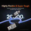 Baseus Cool Play Series CAKW000603 100W USB to USB-C / Type-C Fast Charging Data Cable, Length: 1m(Blue)