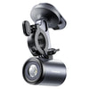 Baseus PrimeTrip Series 2 in 1 Set Dual Color Bike Light Bicycle Phone Holder(Black)