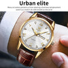 OLEVS 6896 Men Multifunctional Luminous Waterproof Quartz Watch(White)